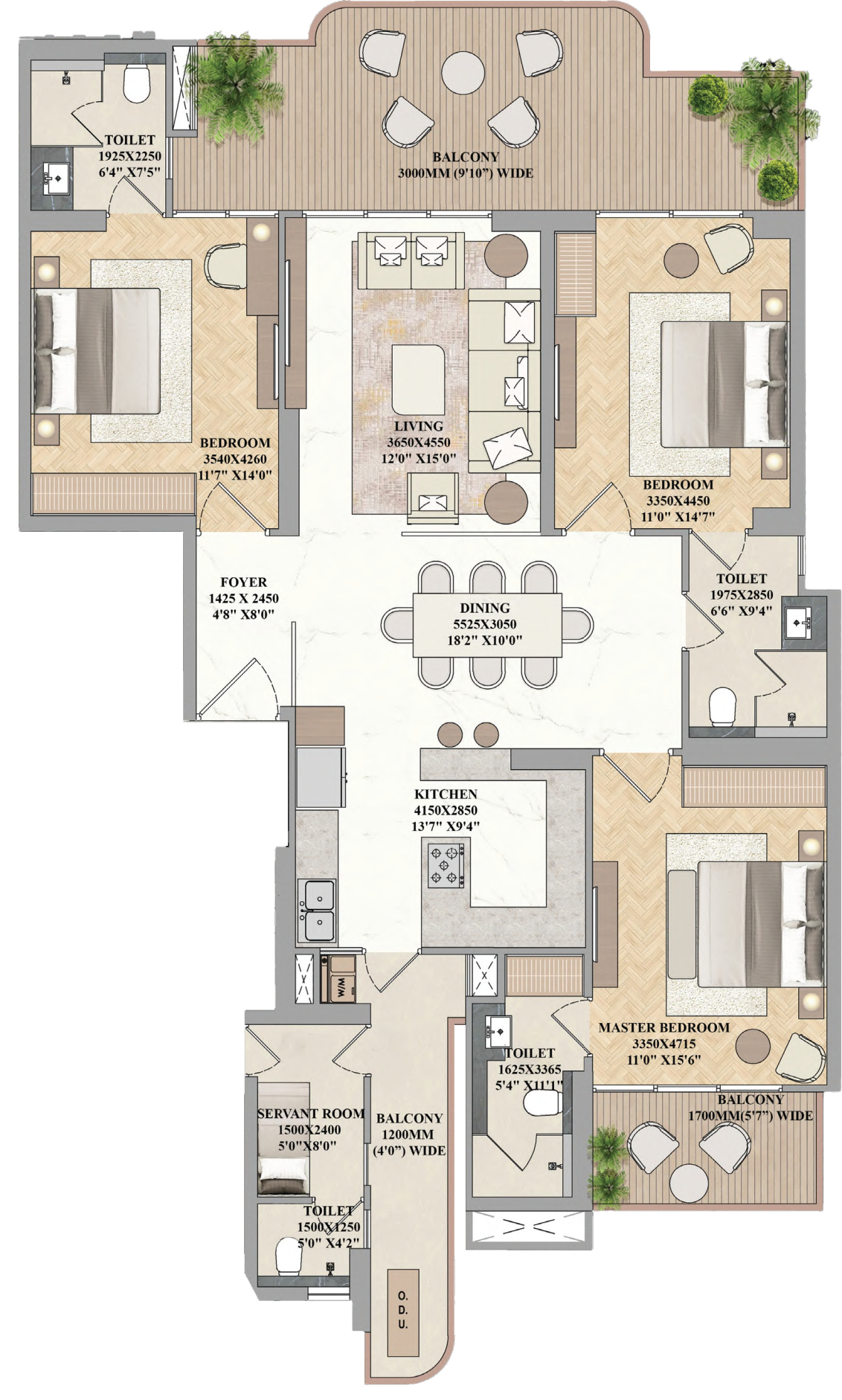 3 BHK Apartment