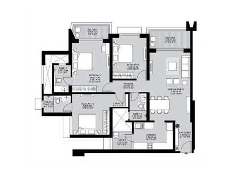 3BHK Apartment