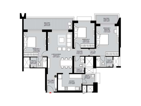 3BHK Apartment