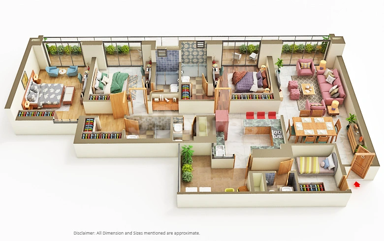 3BHK Apartment