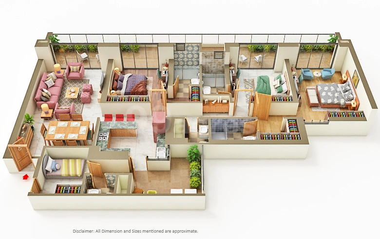 4BHK Apartment