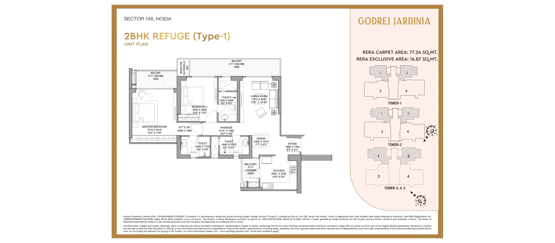 2BHK Apartment