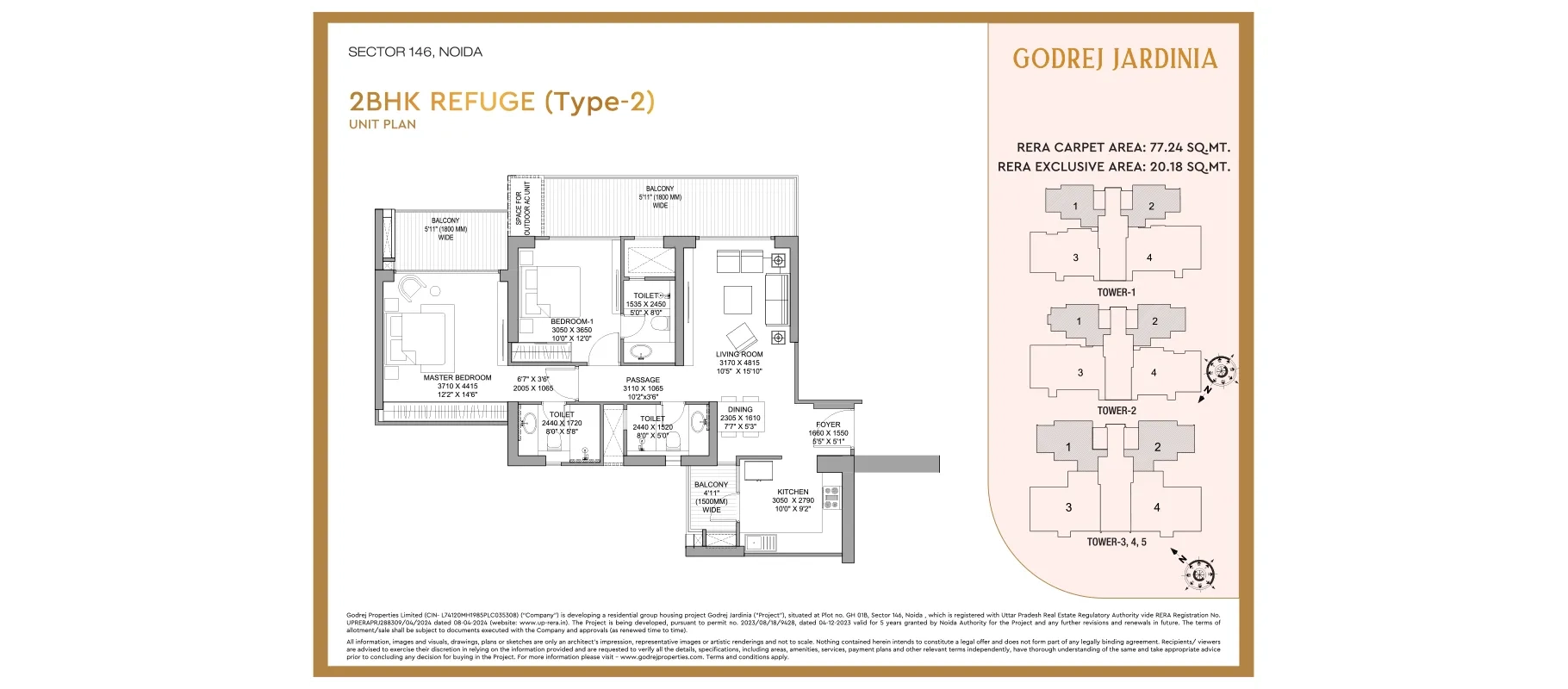 2BHK Apartment