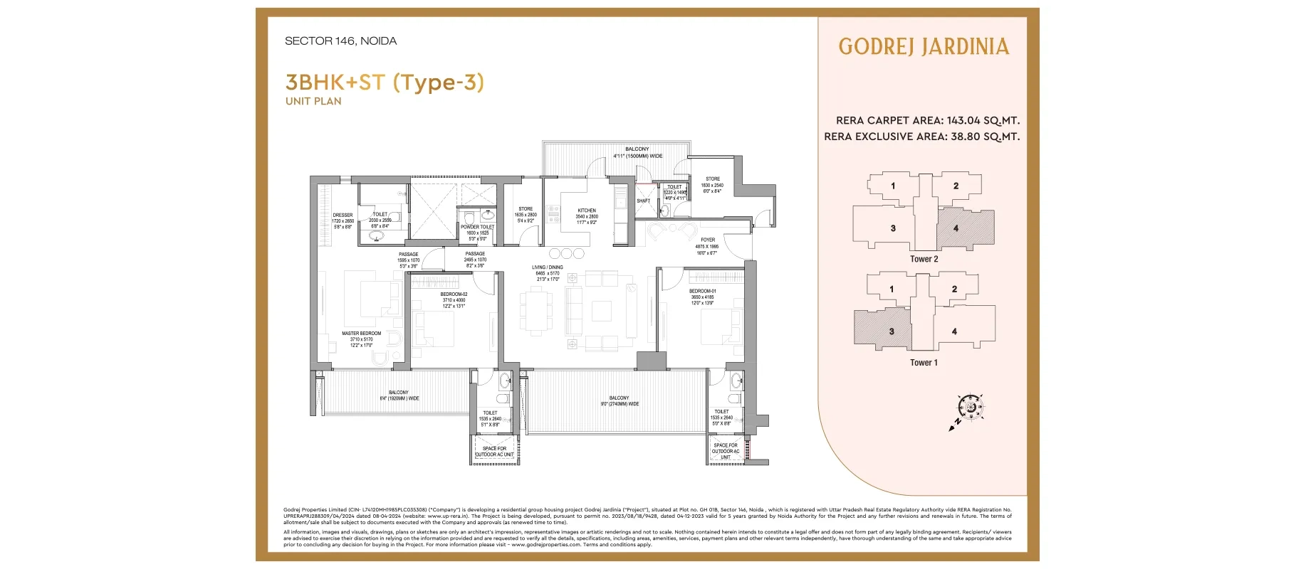 3BHK Apartment