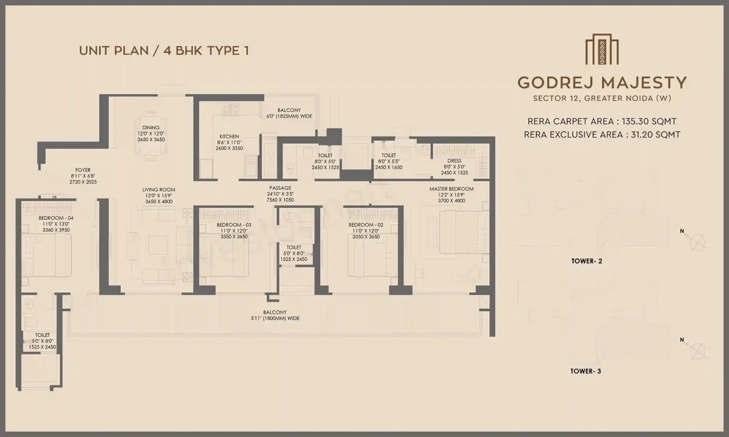 4 BHK Apartment