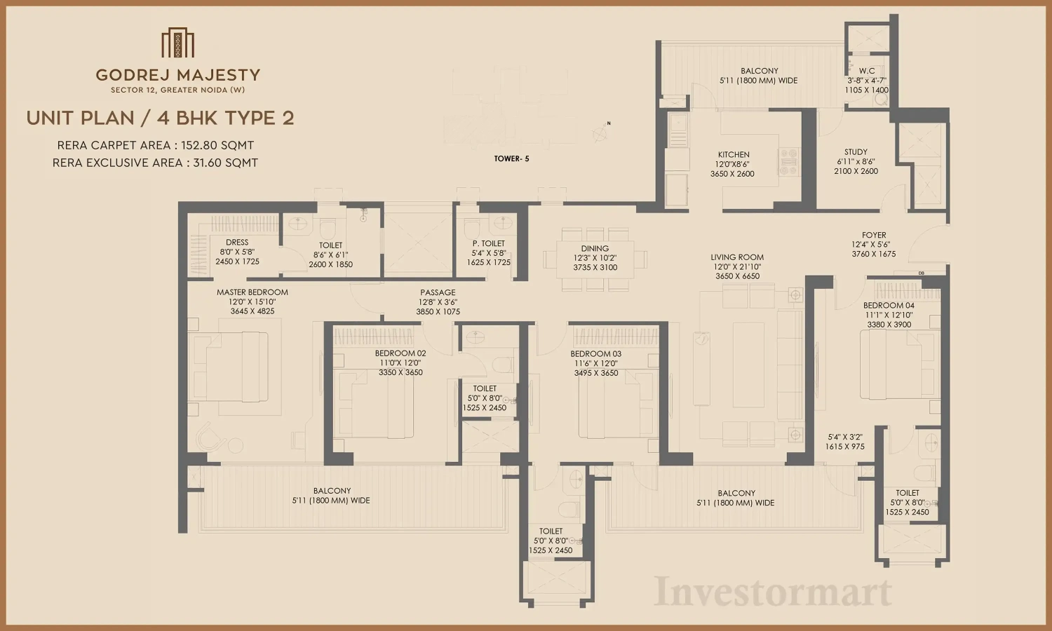 4 BHK Apartment