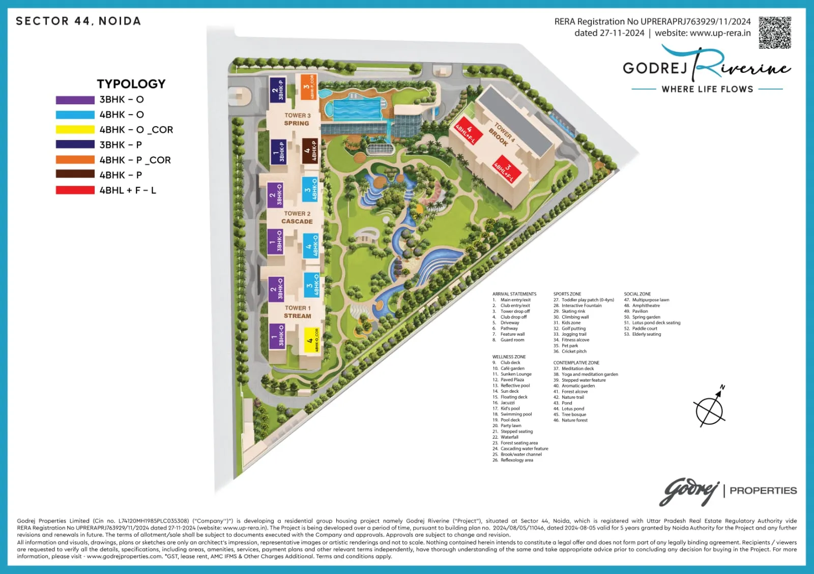 Godrej Riverine Site Plan