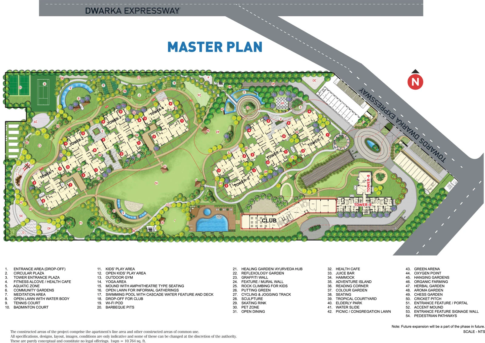 Hero Homes Tower 8 Site Plan