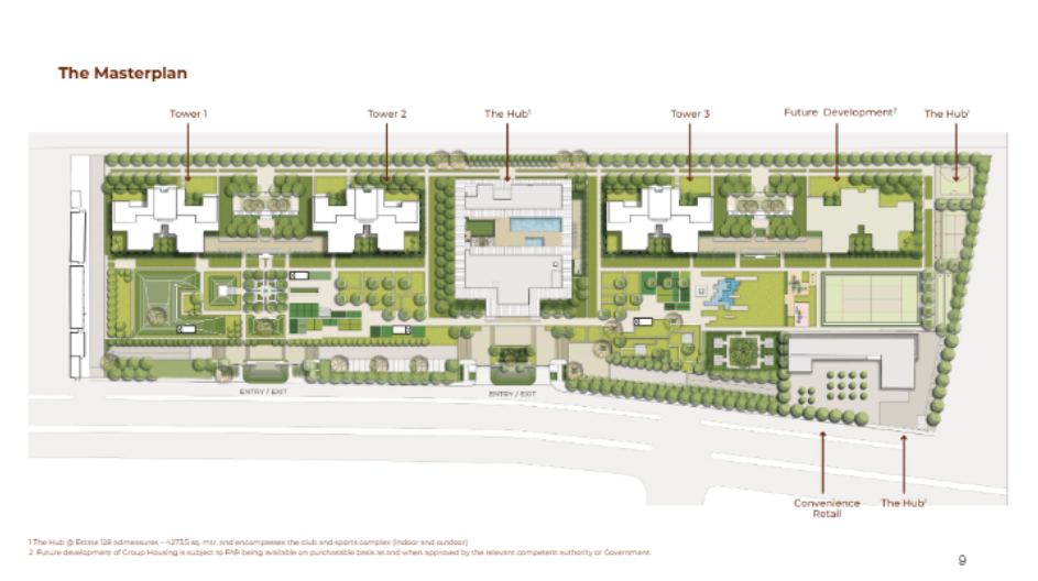 Max Estate 128 Site Plan