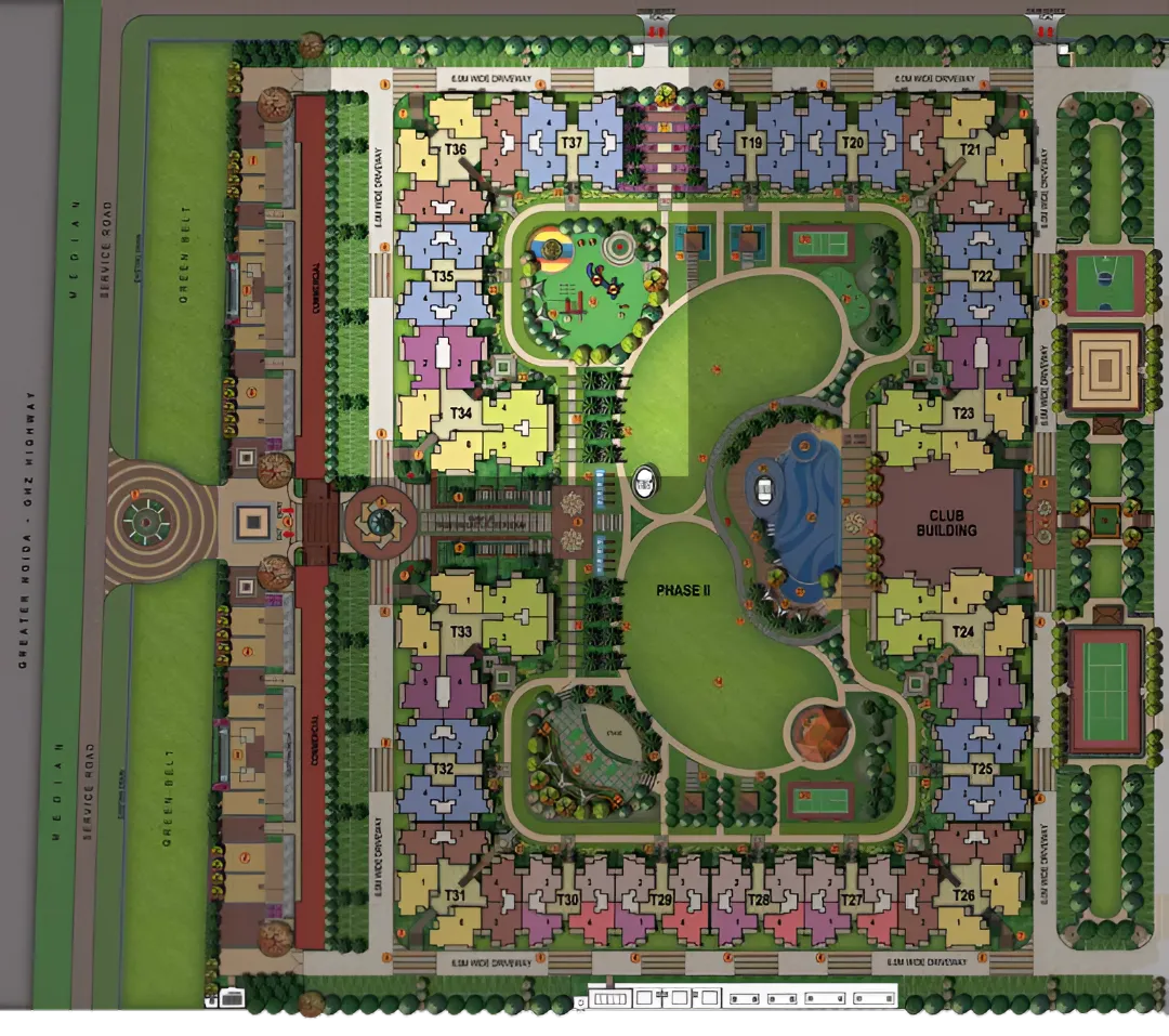Nirala Estate Phase 5 Site Plan