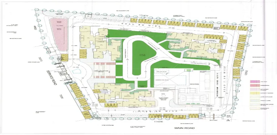 Eldeco Ballads of Bliss Site Plan
