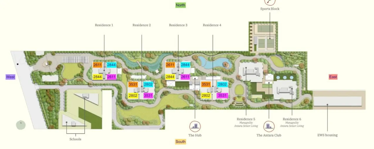 Max Estate 360  Site Plan
