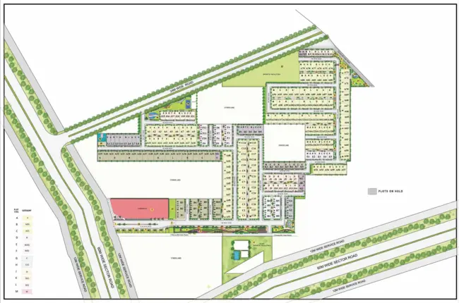 Signature Global City 93 Site Plan