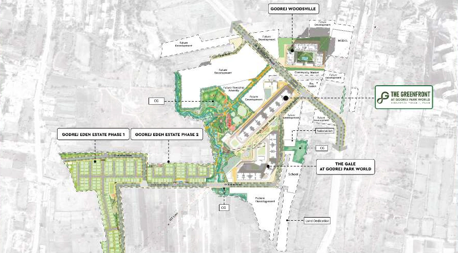 Godrej The Greenfront Site Plan